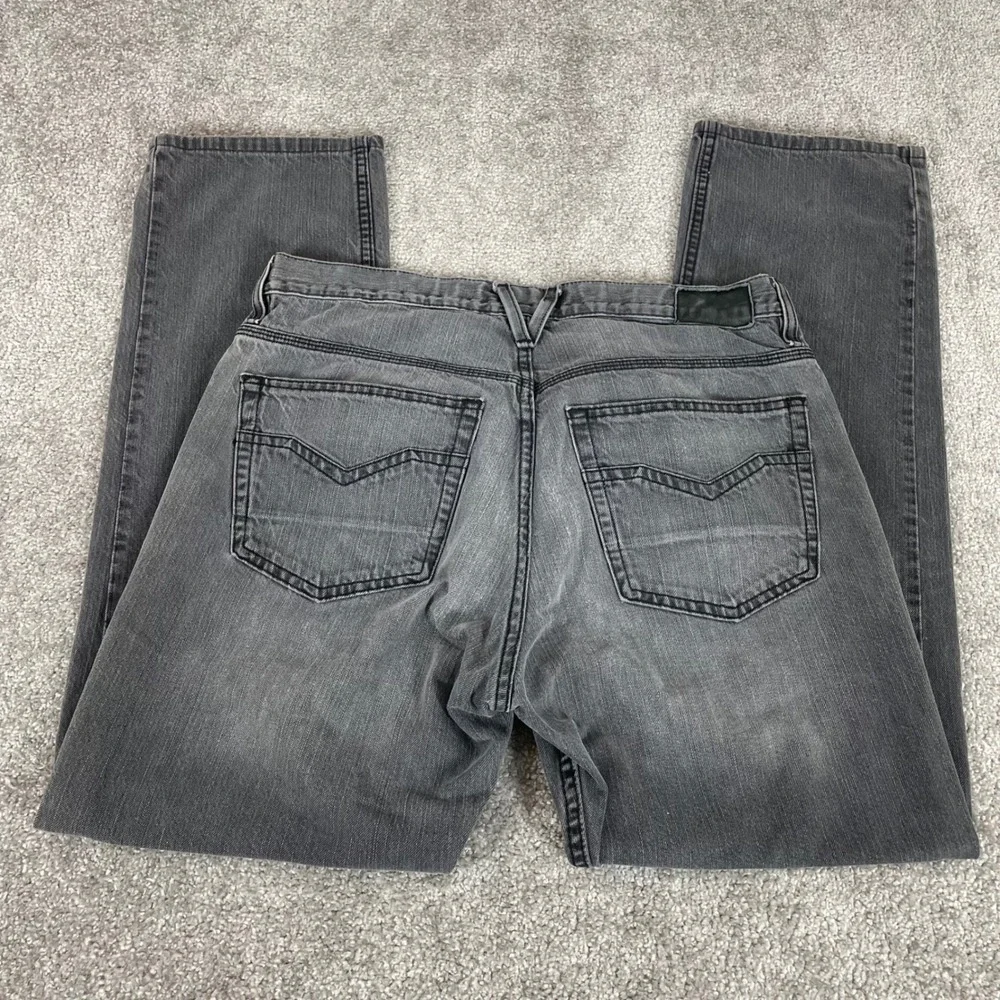Harley Davidson Jeans Mens 36 x 31 Straight Faded Y2K Biker Moto (Tag 36x34)